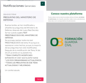 Conoce nuestra plataforma podrás realizar test de todas las pruebas teóricas oficiales, sin límites ni restricciones